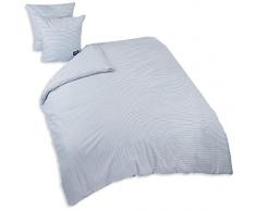 Today Patch 232940Â The Beach Hut Design Sale Co Set da Letto con Coppia di federe in Cotone Bianco/Blu 240Â x 220Â cm