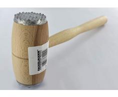 Fackelmann Batticarne in Legno con Guarnizione in Metallo 32 cm