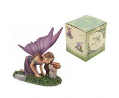 Puckator Lisa Parker FYP110 - Soprammobile a Forma di Fatina con Animali della Foresta, Dimensioni 8 x 16 x 14 cm