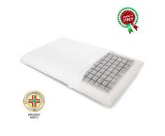 Goldflex Cuscino Traspirante Saponetta Lavabile, Bianco