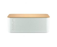 Bodum Bistro Cassetta Portapane, Bianco, 19.3 x 29.4 x 10.7 cm