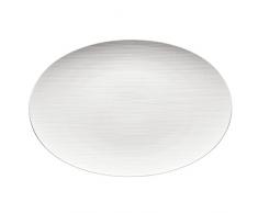 Rosenthal 11770 10430-800001-12738 Rete Piatto Ovale, 38 cm, Colore: Bianco