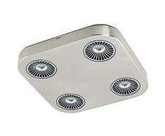 Eglo MONTALE Plafoniera 4LED X5,4W Integriert, Argento