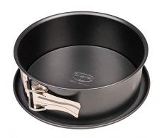 Dr. Oetker Cameo-Tortiera apribile con Fondo Piatto Ã 18 cm, Tradition, Rivestimento Antiaderente (Colore: Nero), quantitÃ : 1 Pezzo, Alluminio