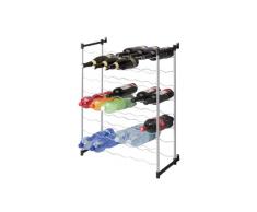 Metaltex 383748099 Merlot - Scaffale da Vino per 48 Bottiglie, 58 x 26 x 83 cm