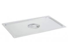 Pentole Agnelli COIXGNL23000 Coperchio Gastronorm 2/3, Acciaio Inossidabile, Argento, 35.4 x 32.5 cm