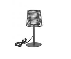 Airam Garda Lampada da Tavolo a LED da Esterno E27, Nero, 530 x 224 mm