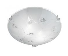 Trio Leuchten Trio 602400206 Plafoniera, 30 cm, Cromato
