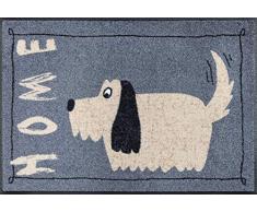 Wash+Dry - Tappeto Doggy Home 50x75, Grigio