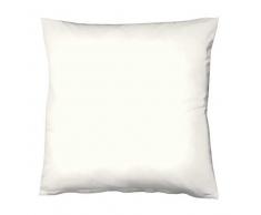 Fleuresse Colours S-009200-1000-3200 Federa in Jersey a Trama fitta 80x80 cm, Tinta Unita, Colore: Bianco