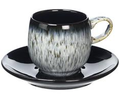 Denby Halo, Set da 4Â Pezzi Espresso, Grigio