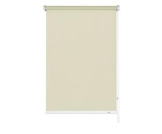 GARDINIA Tenda oscurante a rullo con catenella laterale, Installazione a parete, soffitto o nicchia, Opaca, Kit di montaggio incluso, Crema, 142 x 180 cm (LxA)
