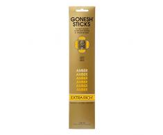 Gonesh GOXRAM Extra Rich Amber incenso, Colore: Giallo