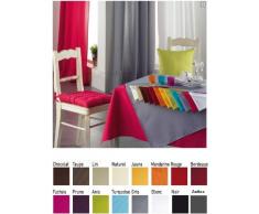 Douceur DIntérieur - 1720202, Tovaglia Rettangolare , 140 X 200 Cm , Essentiel , Poliestere Unito , Beige