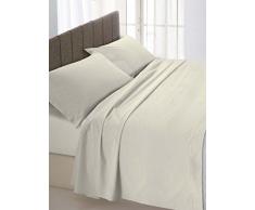 Ki-osa by MATTEO BOSIO Lenzuolo Sotto Con Angoli Panna matrimoniale 170 x 200 cm