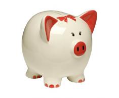 Premier Housewares 1410616 Salvadanaio, Scarlet, Ceramica