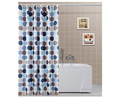 FERIDRAS 187044 Tenda Doccia, Poliestere, Multicolore, 5x120x200 cm