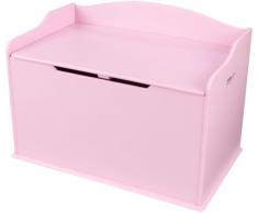 KidKraft 14957 Scatola Austin per Giocattoli in Legno, Mobili per Camera da Letto E Sala Giochi per Bambini, Rosa