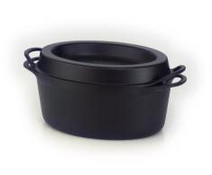 Le Creuset Doufeu Cocotte, Nero, 32 cm