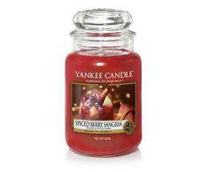 YANKEE CANDLE Treasures Candela profumata giara Spiced Berry Sangria, Multicolore, Unica