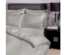 Catherine Lansfield-Tende in Satin 2 federe, 300 TC, colore: grigio