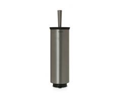 Brabantia Linea Profile Bagno Porta Scopino da Toilette, Inox, Grigio (Platinum), Taglia Unica