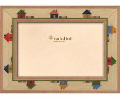 Natalini Maison Cornice Portafoto, Legno, Beige, 18 x 23 x 1.5 cm