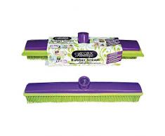 York Fitness Scopa in Gomma York Prestige, Verde, S