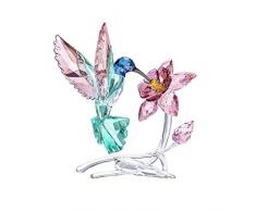 Swarovski Kolibri 14.7 - Soprammobile a Forma di ColibrÃ¬, in Cristallo, Multicolore