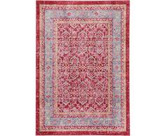 benuta Teppich Visconti Rot 120x180 cm Tappeto, Fibra Sintetica, 120 x 180 cm