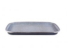 Megafesa Dolomiti - Bistecchiera, Diametro 40 cm, Color Grigio Marengo