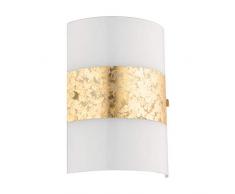Eglo 97657 Applique 40 W, Bianco Bianco, Oro