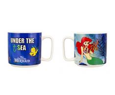 Paladone Under the Tea Ariel - Tazza da caffÃ¨ The Little Mermaid, con licenza ufficiale Disney, in ceramica, standard