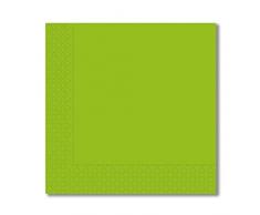 Aristea Tovaglia, Verde Mela, 33 x 33 cm, 40 Pezzi