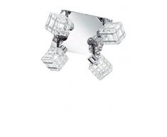 Reality Leuchten, Lampadario, 16 x 22 x 22 cm, hhv, metallo