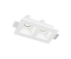 Fan Europe Faretto GU10, 35 W, Bianco, 21.4x11