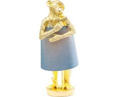 Kare Animal Monkey Lampada da Tavolo, Gold/Nero, One Size