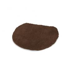 Kleine Wolke Copri WC Super Soft Marrone Scuro 47 x 50 cm