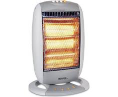 Howell RSA1214 Stufa Alogena Oscillante 1200 Watt, Bianco