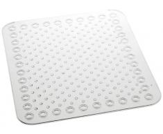 Wenko Tappeto per Lavello Kristall per Scolastoviglie, Materiale Plastico, 35 x 0,4 x 41 cm, Trasparente