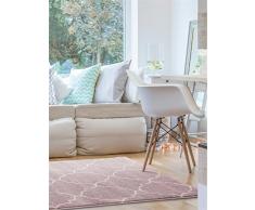 benuta Teppich Justin Rosa 80x150 cm Tappeto, Fibra Sintetica, 80 x 150 cm