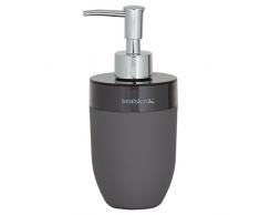 Sealskin Bloom Dispenser per Sapone Liquido, ABS, Grigio, 8,7 x 17,9 x 7,7 cm