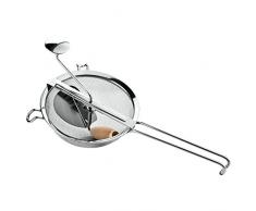 Tescoma 428670 Colino Passaverdura, Acciaio Inossidabile, Grigio