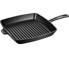 Staub 40501-107-0 Grill Pans Bistecchiera Americana in Ghisa, 495 x 54 x 395