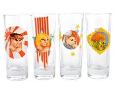 Capcom Bicchieri chupito, Multicolor, 19.5 (W) x 11 (H) x 5.5 (D) cm