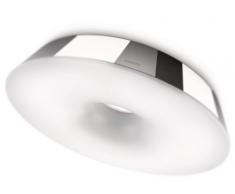 Philips Hole Lampada Bagno Soffitto, circolare con fascia in cromo diam. 45 cm, Cromo,