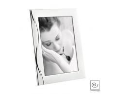 Mascagni Casa Portafoto Formato 13X18 Colore Argento Cornice Classica 183, Multicolore