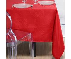 N67087005 STOF Tovaglia 140 x 140 cm 100 per cento poliestere, rosso