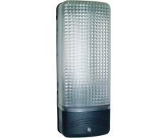 Smartwares Applique da Esterno con Sensore Giorno/Notte E27, Nero