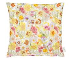 Apelt Alaska 49X49 Fb.88 - Federa per cuscino, in policotone, 49 x 49 x 0,5 cm, 1 pezzo, poliestere e cotone., Giallo/multicolore., 49 x 49 x 0.5 cm